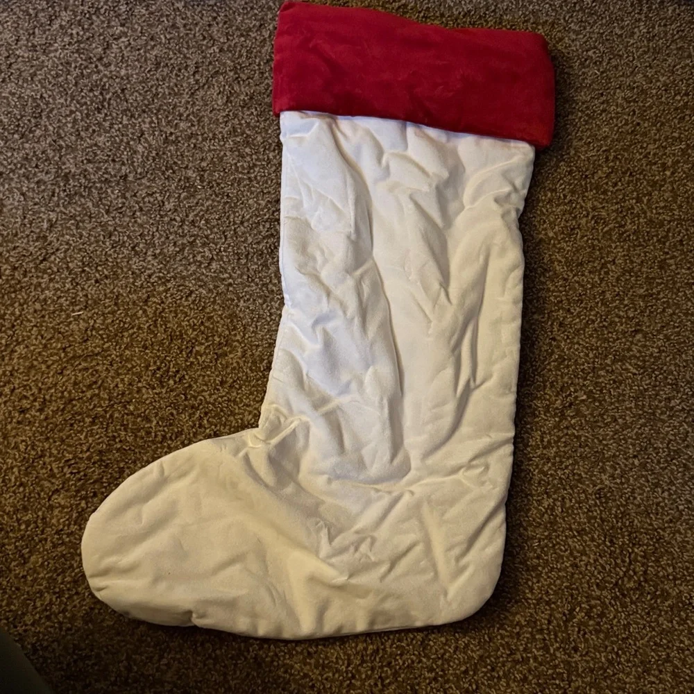 Pottery Barn Large Daddy Stocking